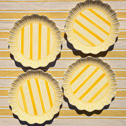 Juliska Cabana Stripe Melamine Dinner Plate (Set of 4)