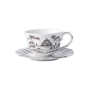 Juliska Country Estate Flint Tea/Coffee Cup Garden Follies