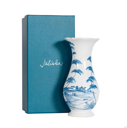 Juliska Country Estate 9" Vase in Delft Blue
