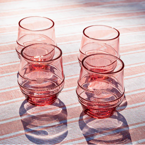 Coral Amalia Acrylic Small Tumbler, Juliska
