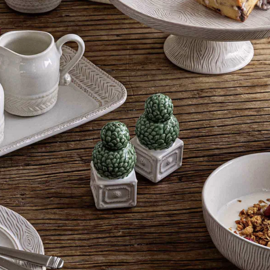 Juliska Berry & Thread Topiary Salt and Pepper Shaker Set