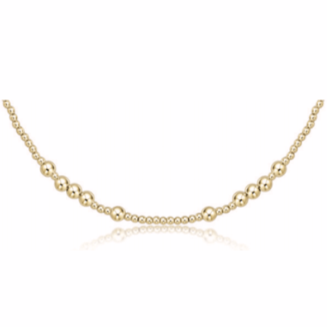 enewton 17" Choker Hope Unwritten in 4mm Gold