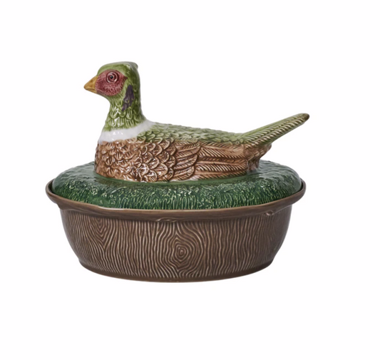 Juliska Forest Walk Pheasant Baker with Lid