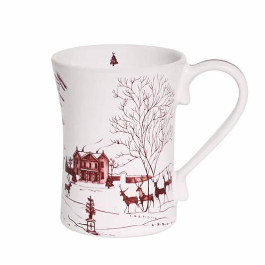 Juliska Country Estate Winter Frolic Ruby Mug