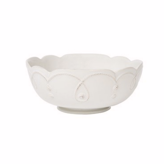 Juliska Jardins du Monde 10" Serving Bowl in Whitewash