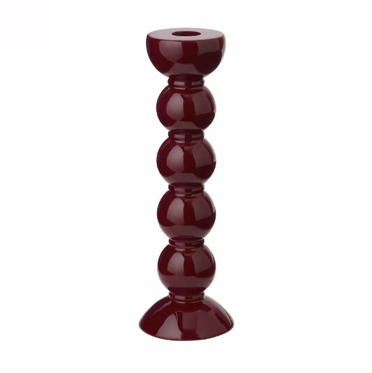TALL (23cm) Cherry Bobbin Candlestick