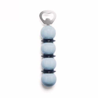 Pale Denim & Navy Bobbin Bottle Opener