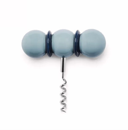Pale Denim & Navy Bobbin Corkscrew