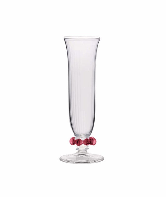 Juliska Nell Ruby Ruffle Flute