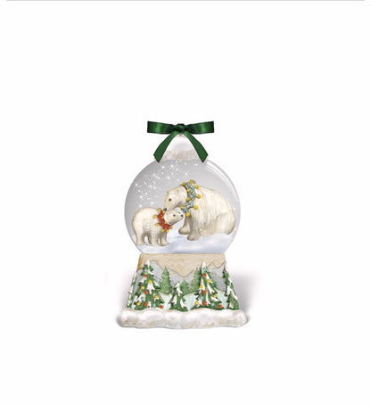 Juliska Berry & Thread North Pole Snow Globe Place Card Holder