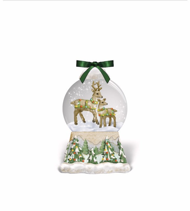 Juliska Berry & Thread North Pole Snow Globe Place Card Holder
