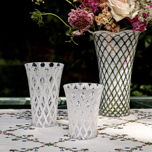 Juliska Trellis White Small Tumbler