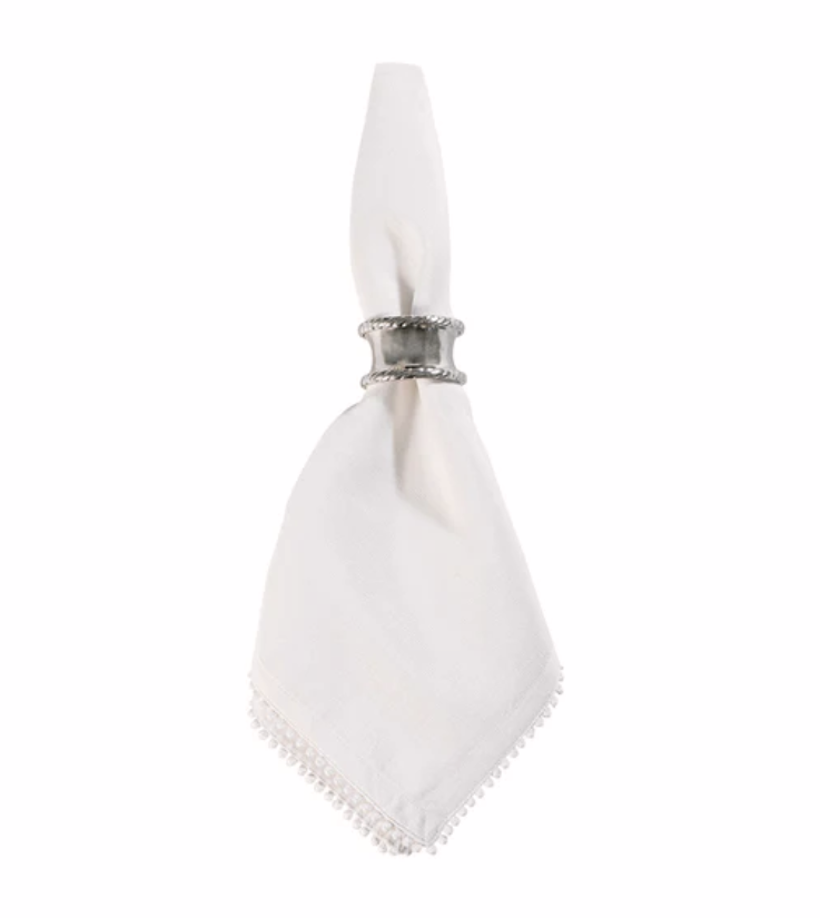 Juliska Graham Napkin Rings (Set of 4)