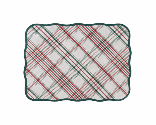 Juliska Merry Tartan Placemats (Set of 4)