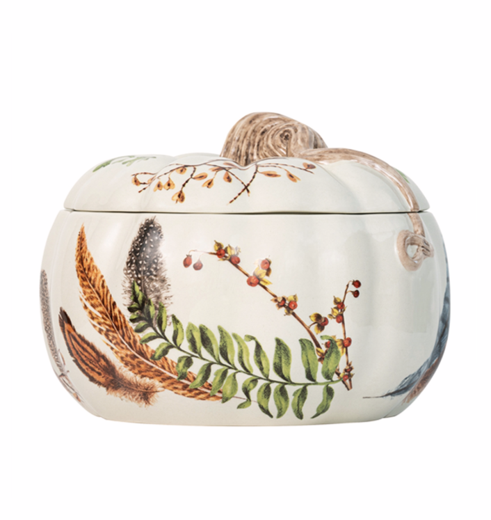Juliska Forest Walk 9" Pumpkin with Lid