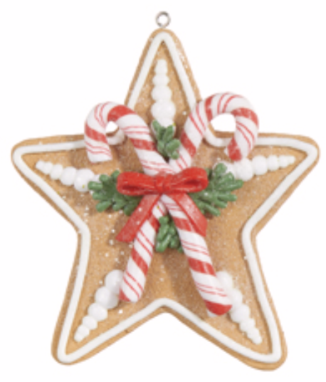 5" Holiday Gingerbread Ornament