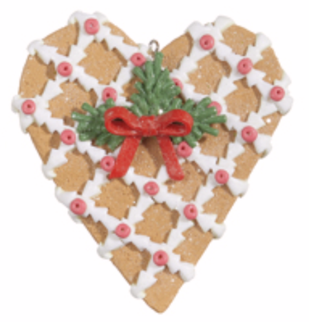 5" Holiday Gingerbread Ornament