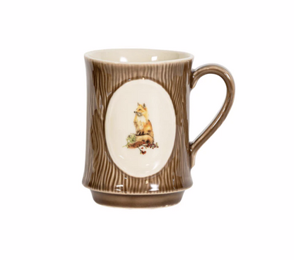 Juliska Forest Walk Animal Mug (Assort. Set of 4)