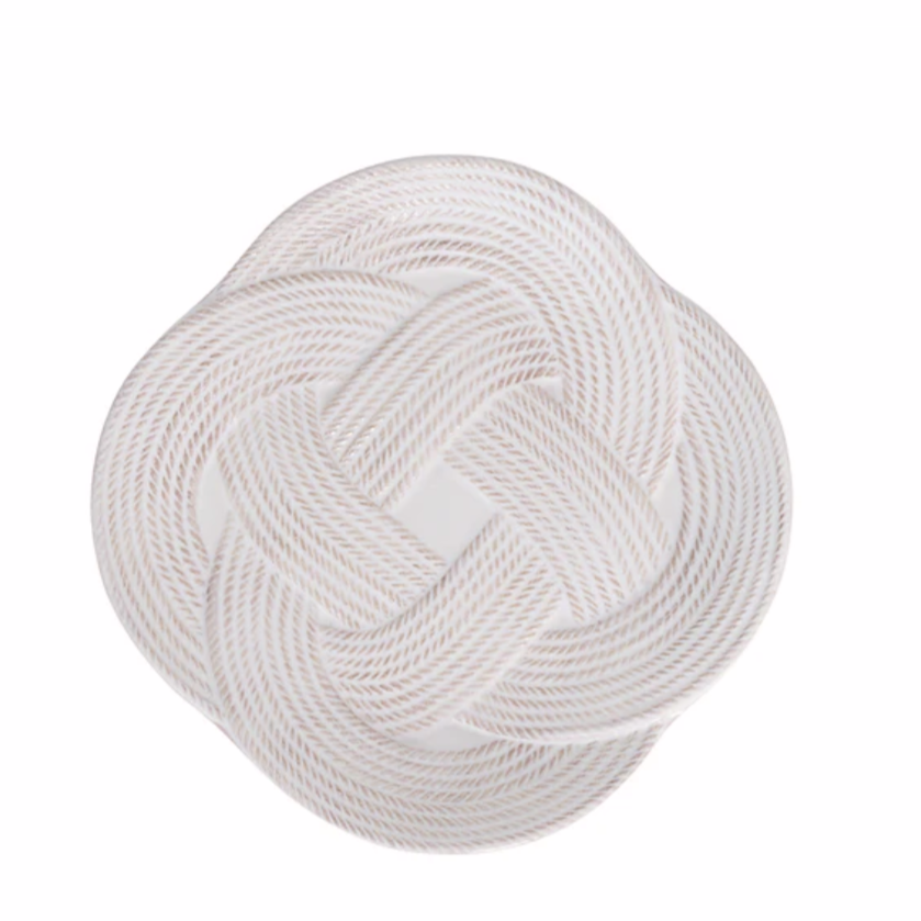 Juliska Le Panier Mystic Knot in Whitewash