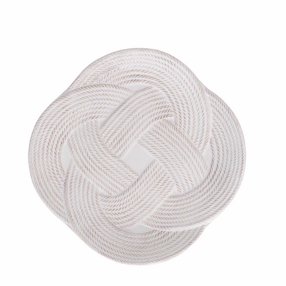 Juliska Le Panier Mystic Knot in Whitewash