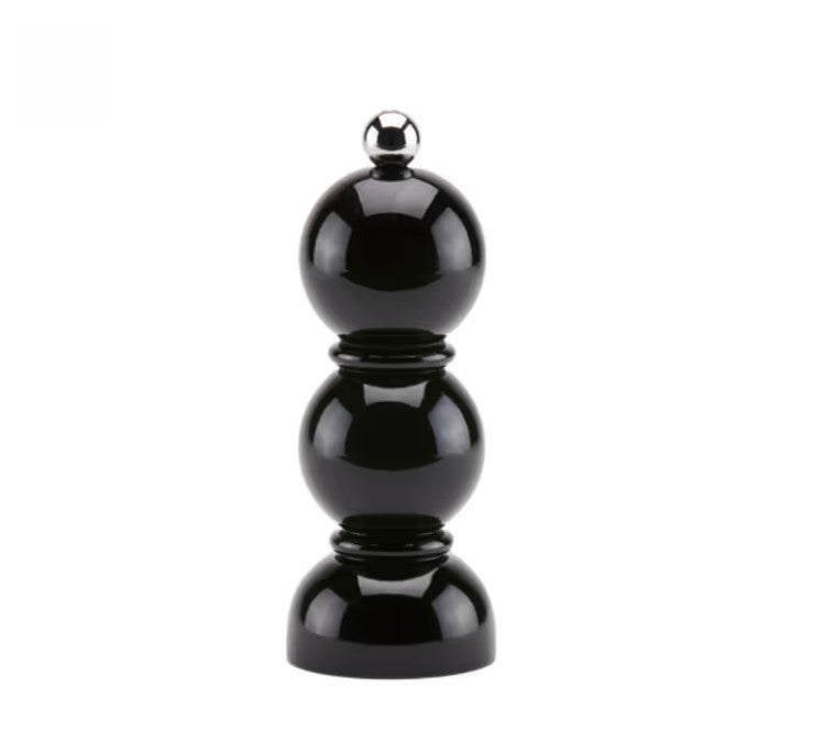 MINI (14cm) Black Bobbin Salt or Pepper Mill