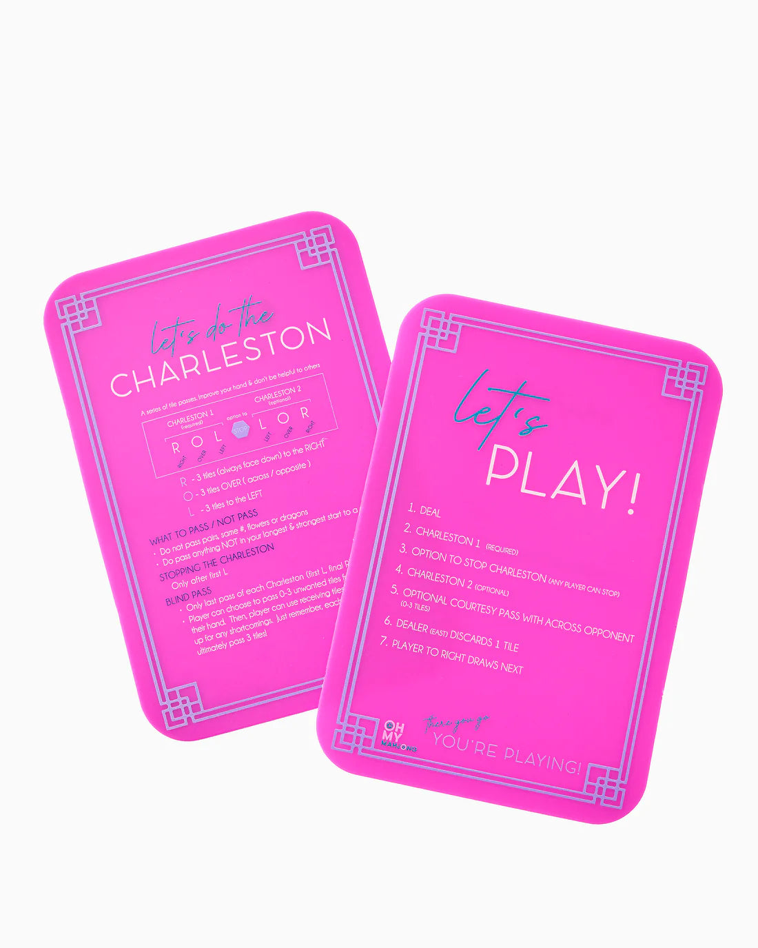 Pink Mahjong Shufflers