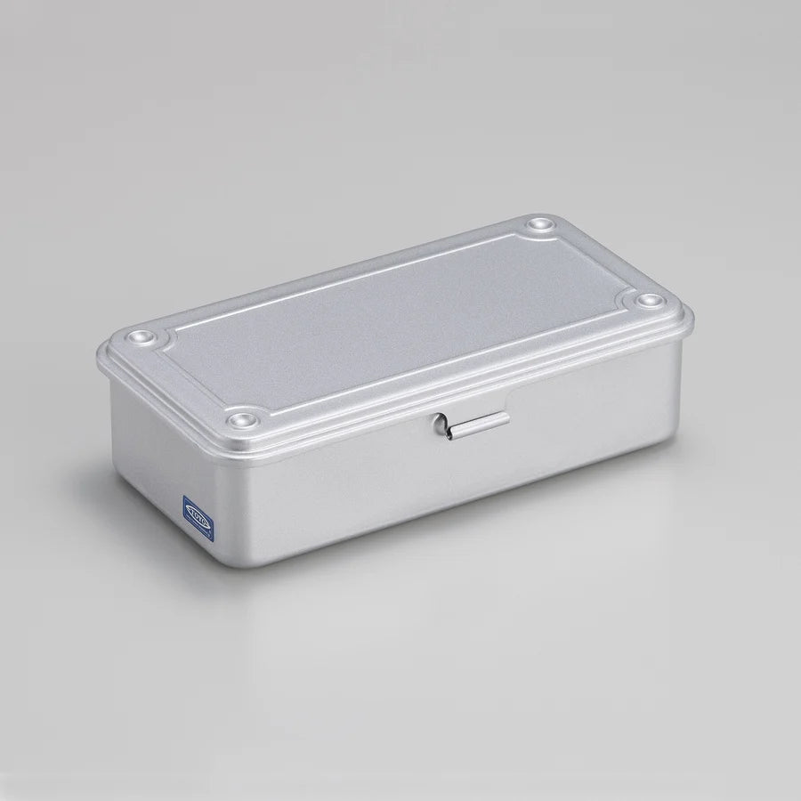 Silver T-190 Stackable Storage Box