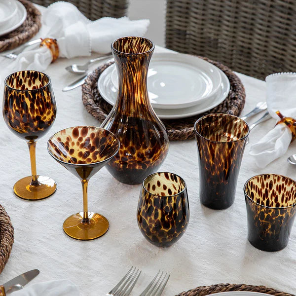 Juliska Puro Tortoiseshell Glassware