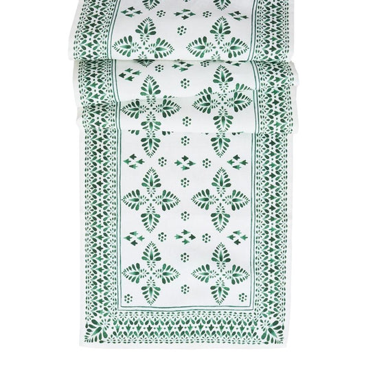 Juliska Iberian Border Evergreen Table Runner