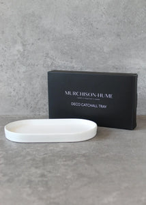 Murchison Hume Deco Oval Catchall Tray Small