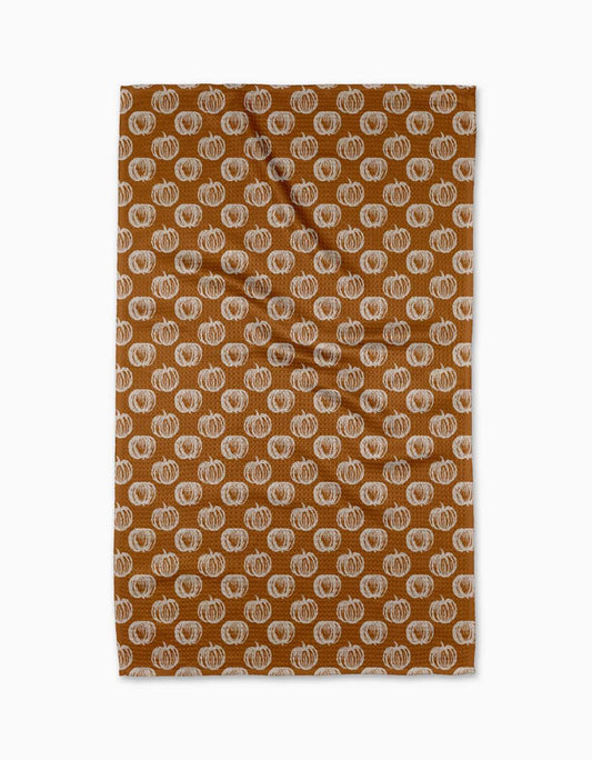 Fall Bounty Tea Towel, Geometry