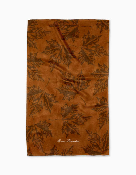 Gratitute Tea Towel, Geometry