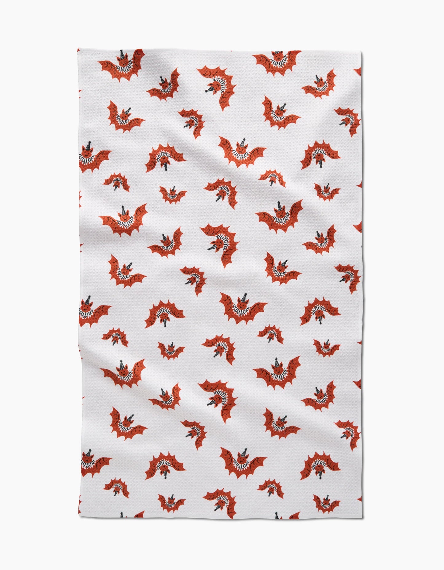 Happy Hallobats Tea Towel, Geometry
