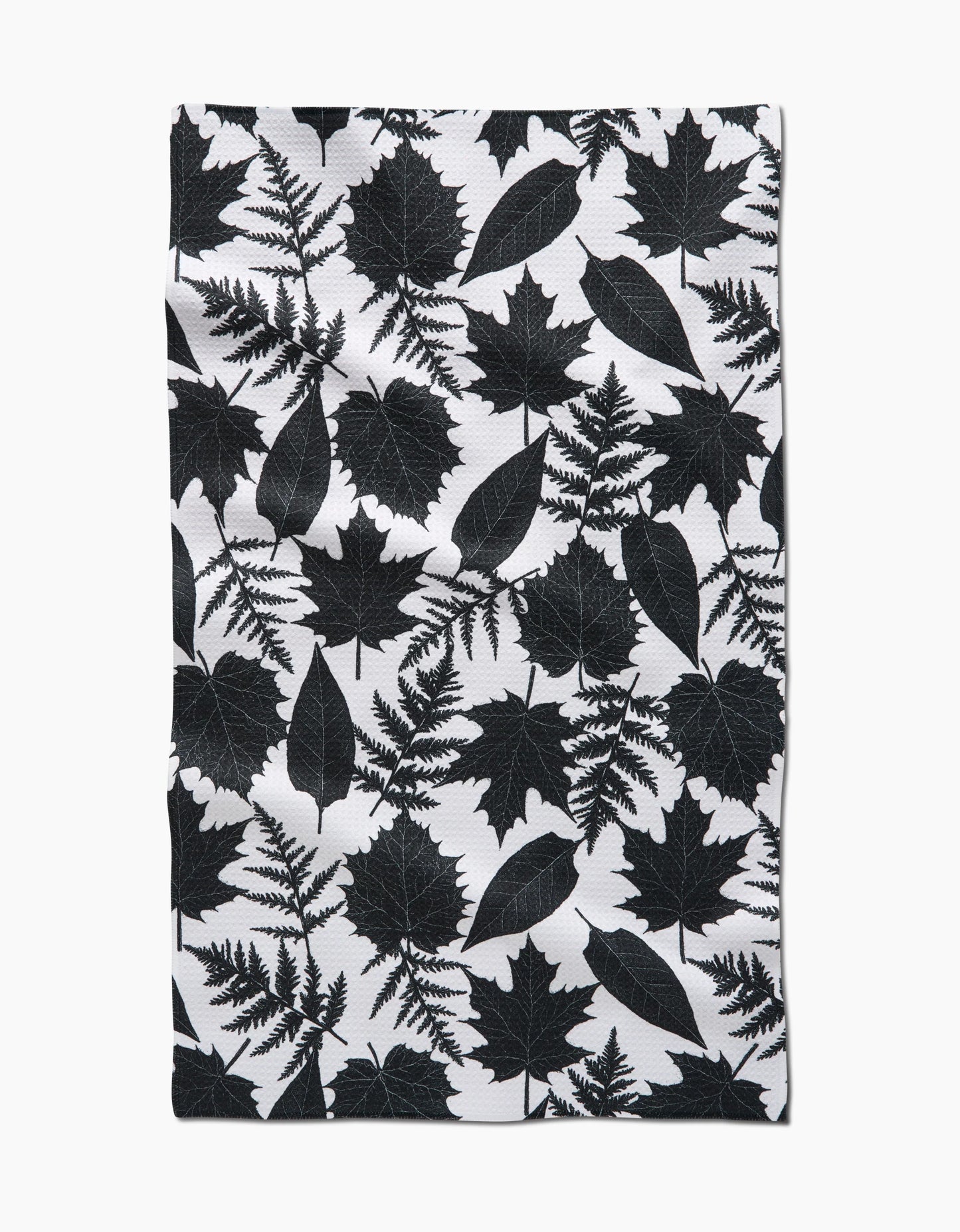 Spooky Leaves Tea Towel, Geometry