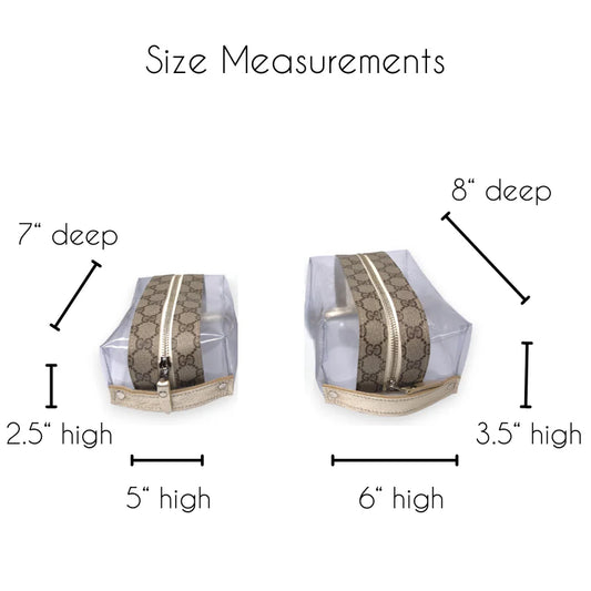 Taylor Travel Pouch in Vinyl Vogue | Upcycled GG