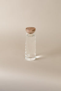 Teeter Carafe, Clear Glass