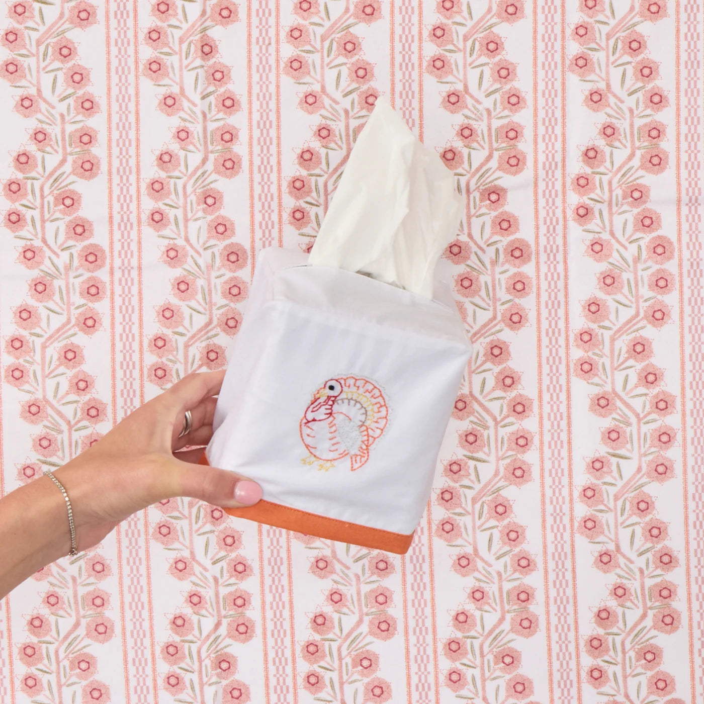 Turkey Cotton Tissue Box Cover