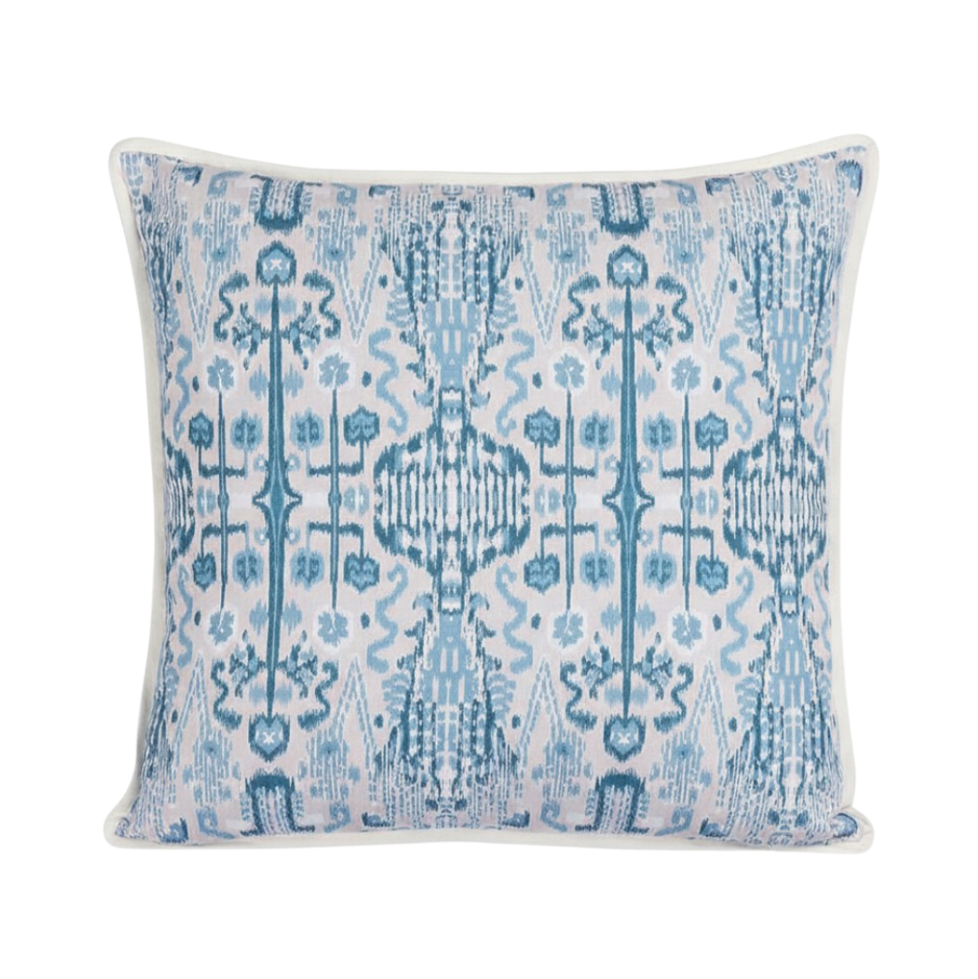 Bombay Blue 22x22 Pillow