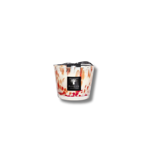 Pearls Coral Scented Candle | Baobab Collection