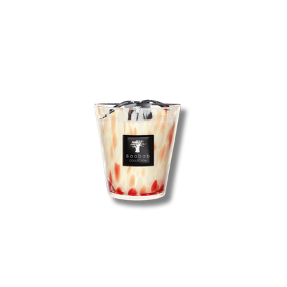 Pearls Coral Scented Candle | Baobab Collection