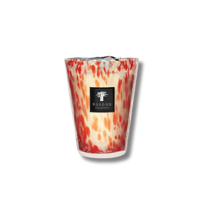 Pearls Coral Scented Candle | Baobab Collection
