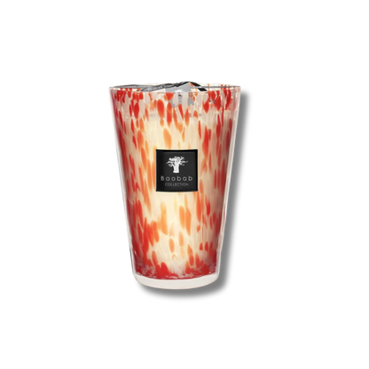 Pearls Coral Scented Candle | Baobab Collection