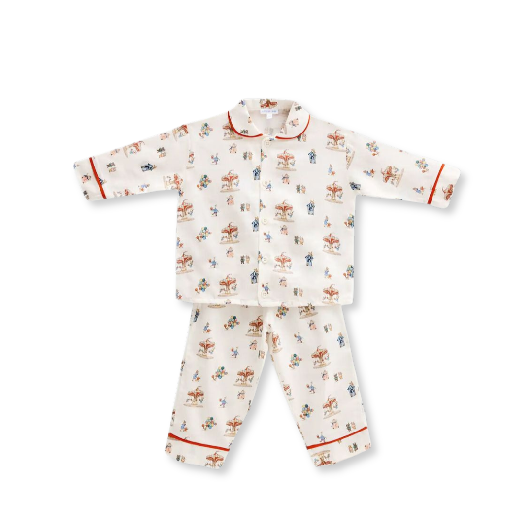 Pajama Set in Funfair | Atelier Babbi