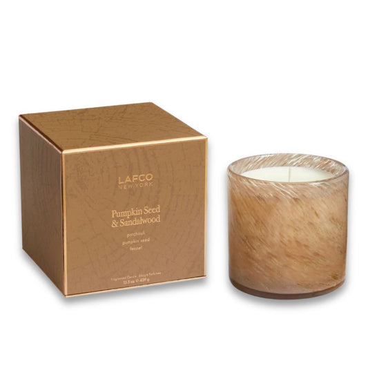 Pumpkin Seed & Sandalwood 6.5 oz. Classic Candle, LAFCO
