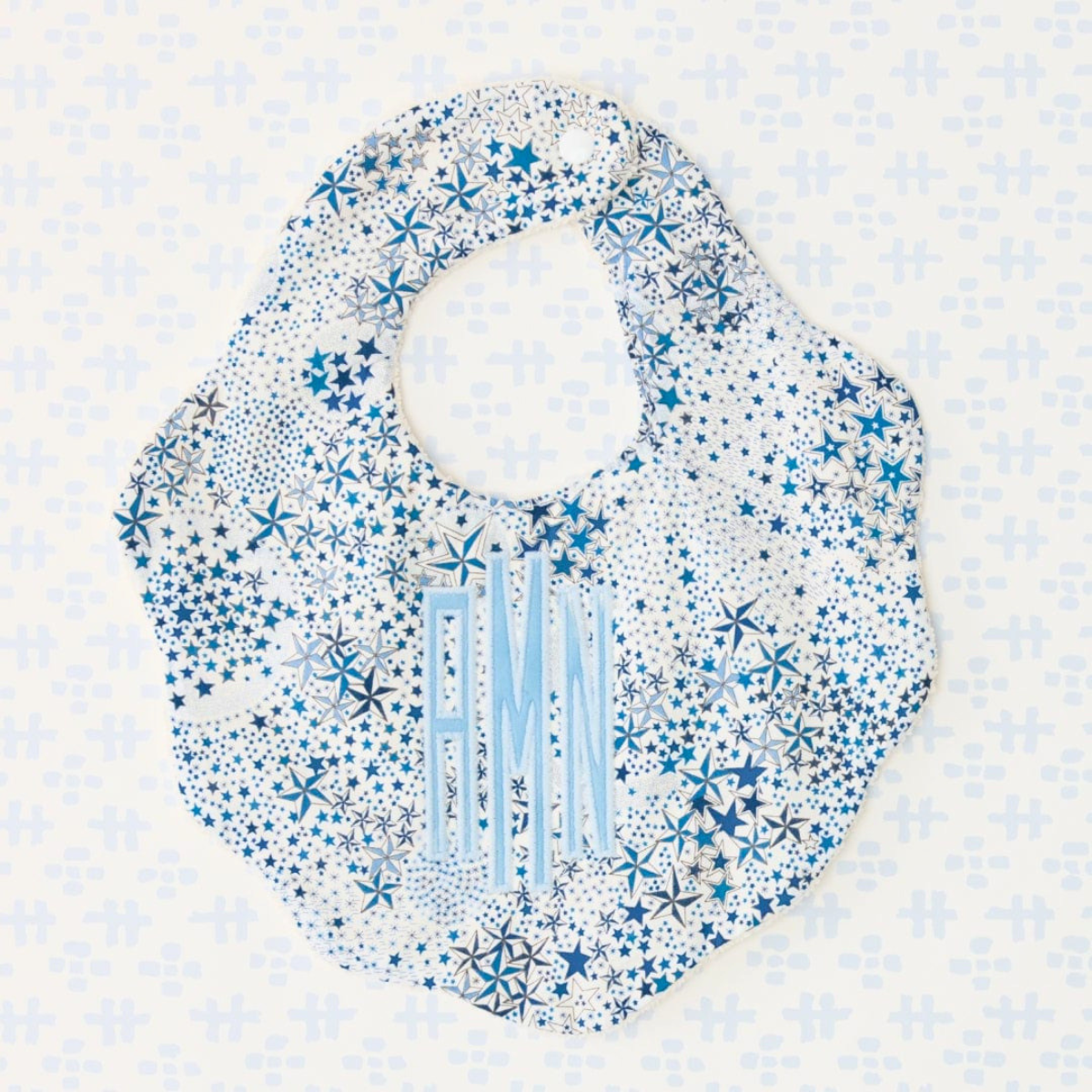 Scalloped Baby Bib