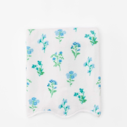 Scalloped Bath Towel in Frances Floral