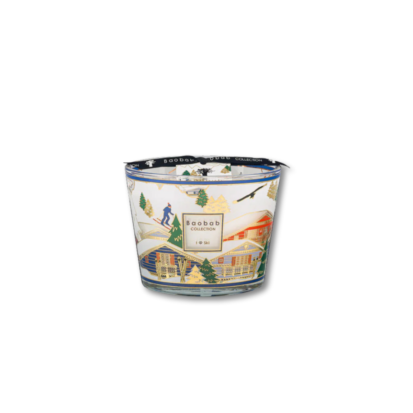 I Love Ski Scented Candle| Baobab Collection