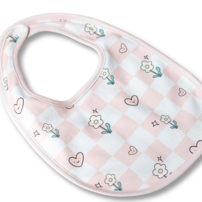 Baby Bib, Checkered | Atelier Babbi