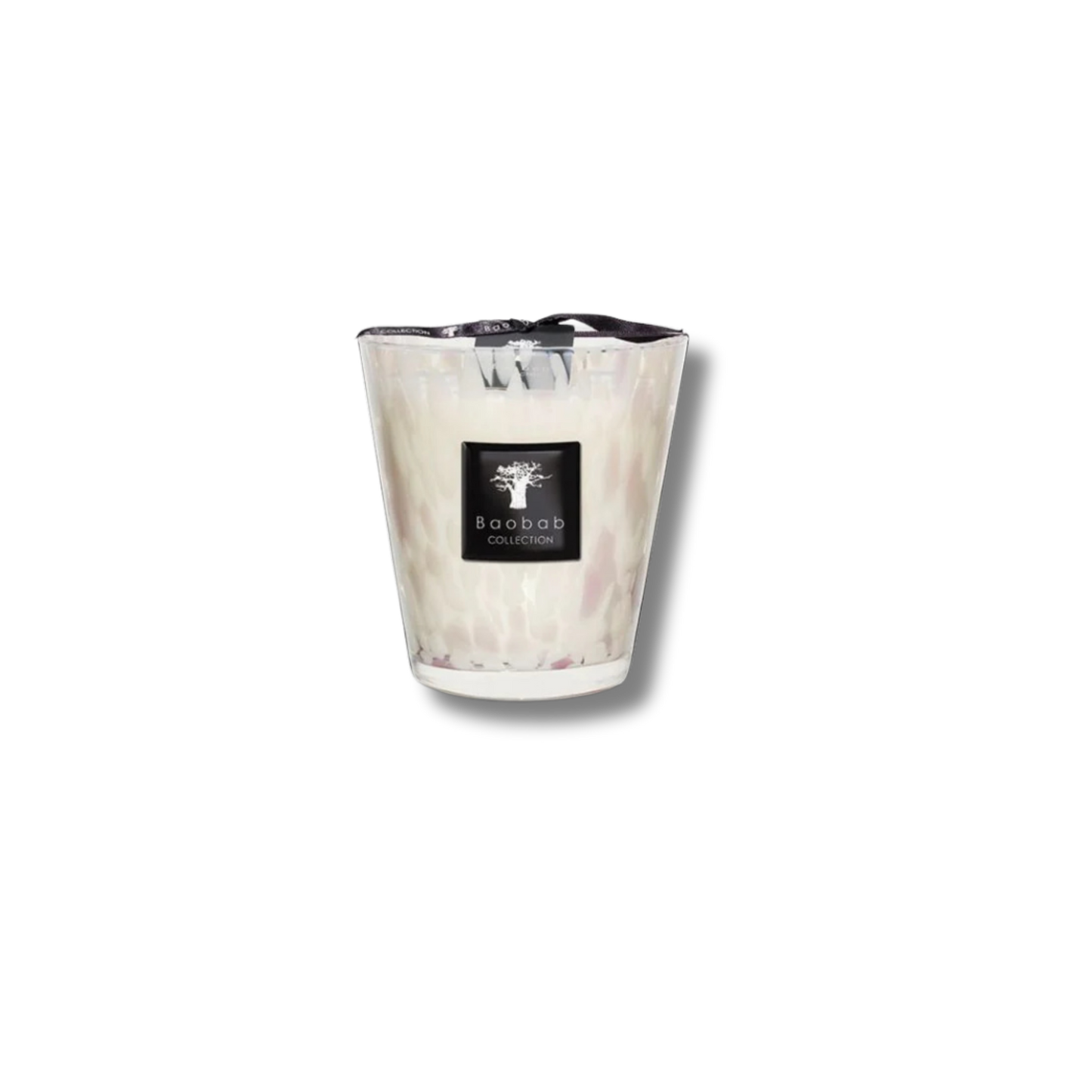 Pearls White Scented Candle | Baobab Collection