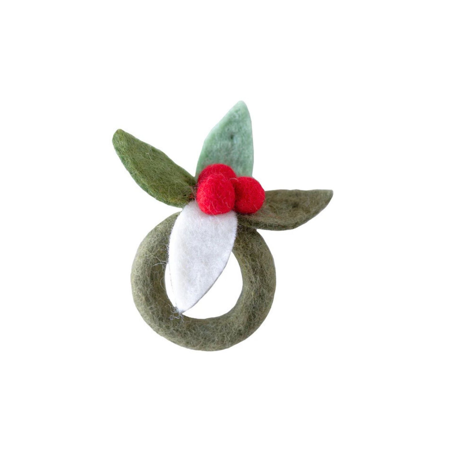 Felt Berry Napkin Rings (Set of 6)